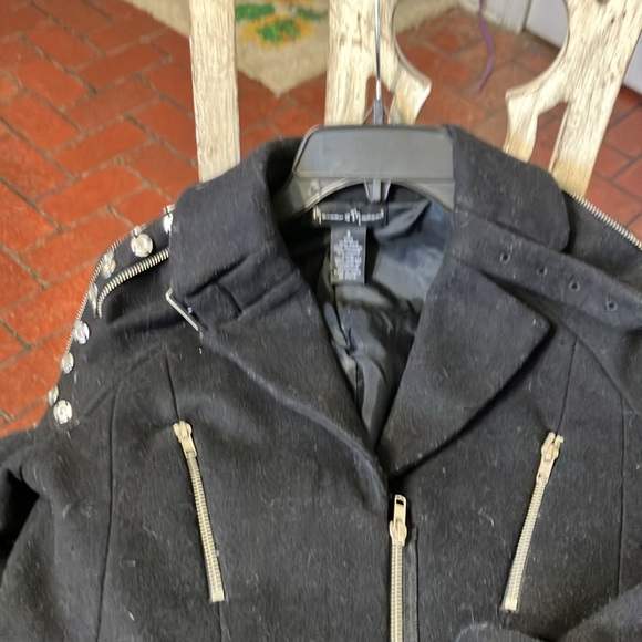 Wool moto jacket - Picture 6 of 6